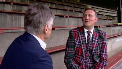 John Beattie and Doddie Weir