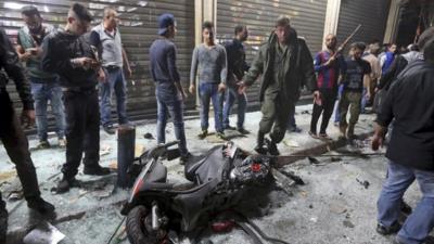 Aftermath of attack in Beirut