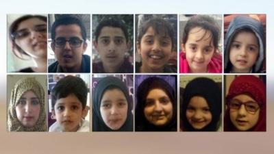 Members of the Dawood family from Bradford