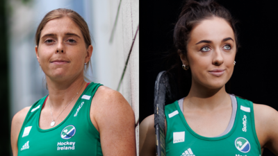 Ireland's Katie Mullan and Katy McKee