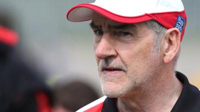 Tyrone manager Mickey Harte