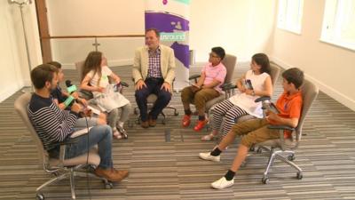 Behaviour czar, Tom Bennett speaks to Newsround