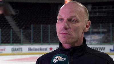 Belfast Giants' head of hockey operations Steve Thornton