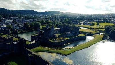 Caerphilly castle