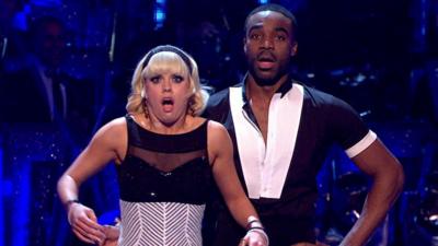 Ore Oduba and Joanna Clifton