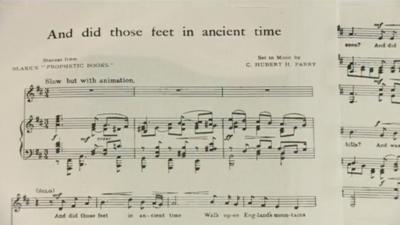 Jerusalem sheet music