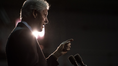 Bill Clinton introduces Hillary Clinton