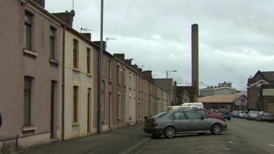 Street in Port Talbot