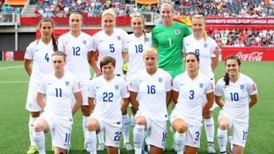 England women's football team