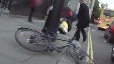 Chris Grayling and the knocked over cyclist