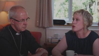 Justin Welby and Stephanie Todd