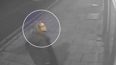 CCTV of Gaynor Lord on St Augustines street in Norwich