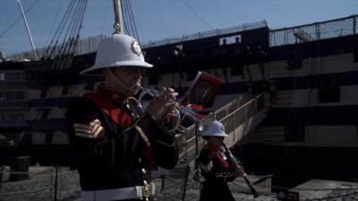 The Band of HM Royal Marines