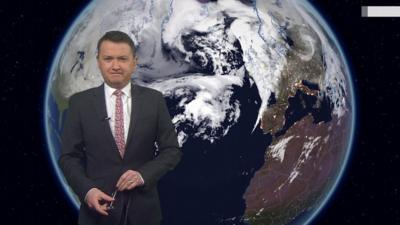 Matt Taylor BBC Weatherman.