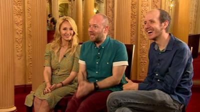 JK Rowling and the directors of Cursed Child