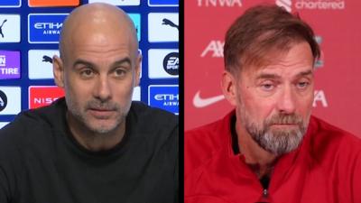 Pep Guardiola and Jurgen Klopp