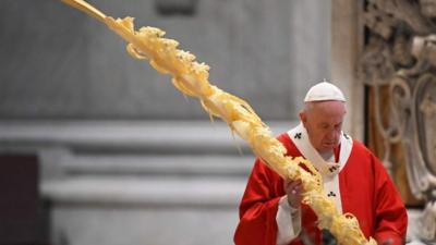 pope palm sunday