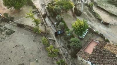 Aftermath of Italy floods.