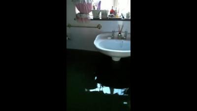 Flooded Shrewsbury home