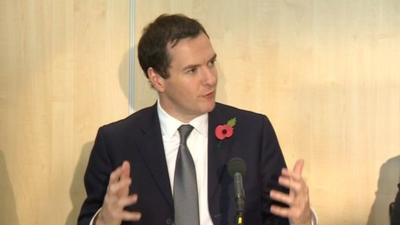 Chancellor George Osborne