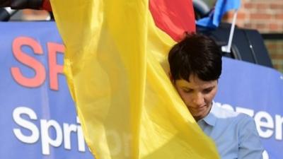 Alternative for Germany (AfD) party chairwoman Frauke Petry