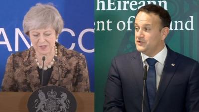 Theresa May, Leo Varadkar