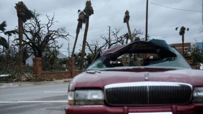 Hurricane Michael: The most powerful storm ever to hit parts of Florida, flooding homes and leaving thousands without power.