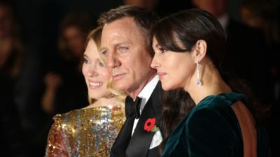 Lea Seydoux, Daniel Craig, Monica Bellucci