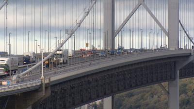 Forth road bridge