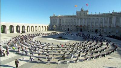 Spain memorial service