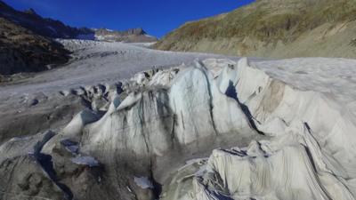 Rhone Glacier, Switzerland