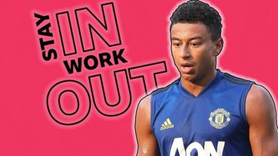 Can you keep up with Jesse Lingard’s workout?