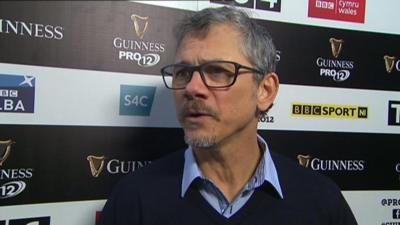 Ulster director of rugby Les Kiss