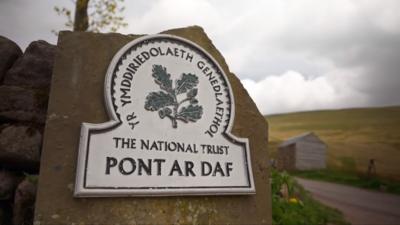 Pont ar Daf car park at the base of Pen Y Fan