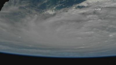 Hurricane Matthew from space