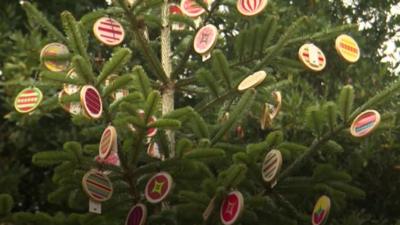 Standen christmas tree