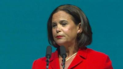 Sinn Féin president Mary Lou McDonald