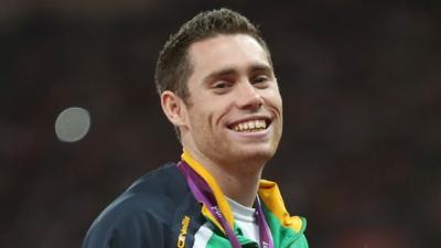 Jason Smyth will miss the T13 200m in Doha as he will return home after Saturday's 100m final as his wife is due to give birth to their couple's first child on Sunday