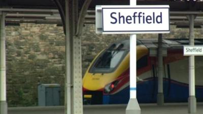 Sheffield train station