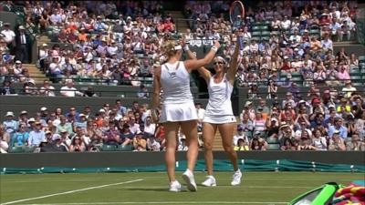 Timea Babos and Yaroslava Shvedova