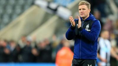 Newcastle boss Eddie Howe