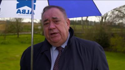 Alba Party leader Alex Salmond