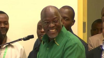 Works Minister John Magufuli, CCM Party