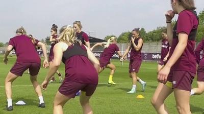 It’s the Women’s FA Cup final tomorrow, where West Ham will take on Manchester City.