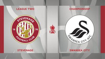 Stevenage 0-2 Swansea City