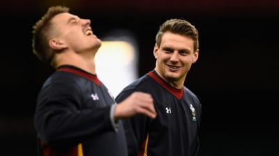 Jonathan Davies and Dan Biggar