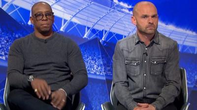 Ian Wright and Danny Murphy