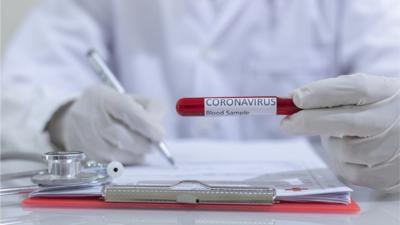 coronavirus test tube