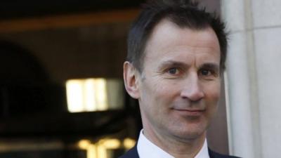 Jeremy Hunt, Health Secretary