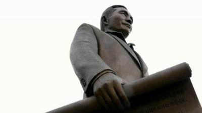 Statue of South Korea's previous President, Park Chung-hee, in Seoul